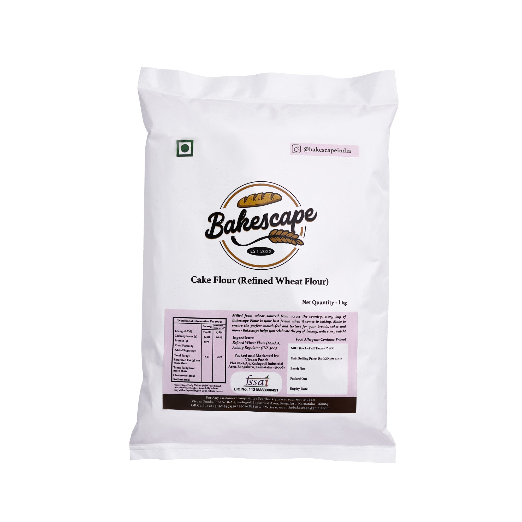 Cake Flour – Bakescape Cake flour near me